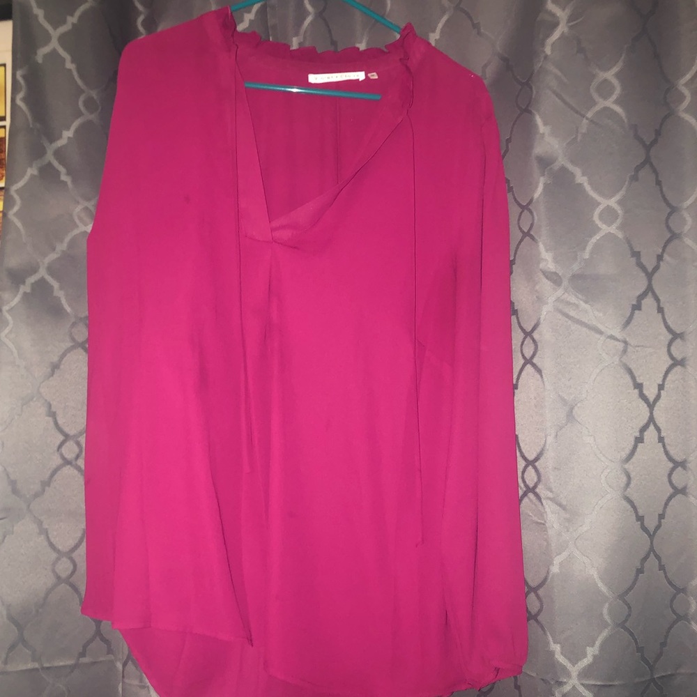 Maroon blouse